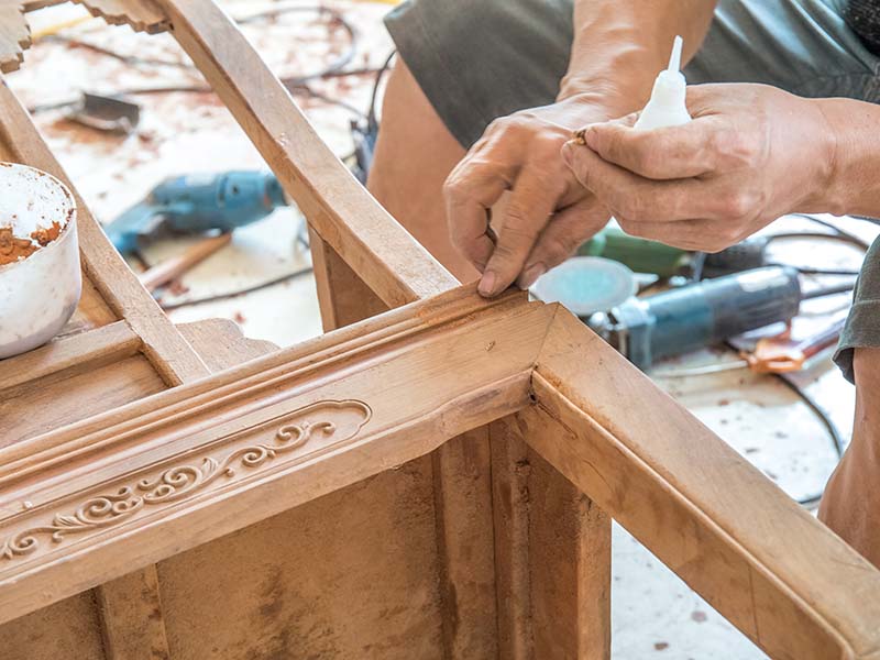 东坡旧家具翻新改色怎么做