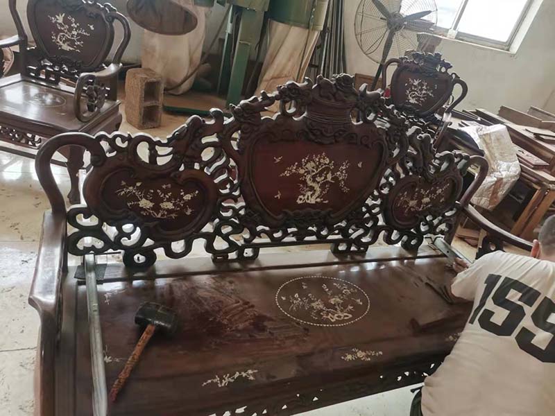 东坡旧红木家具保养